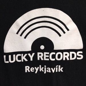 Vintage Lucky Records Reykjavik T-shirt XL